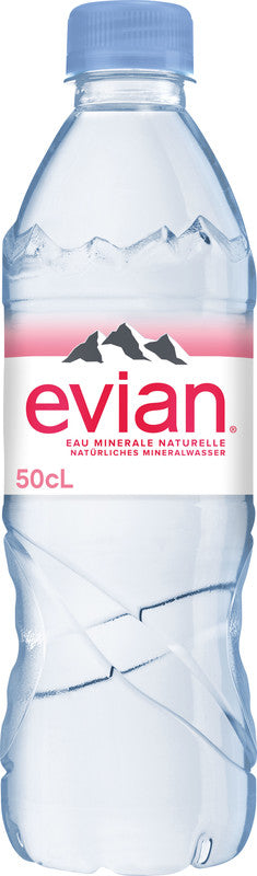 Evian Mineralwasser – ohne Kohlensäure, rPET