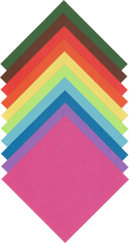 Folia Faltblätter – 150 × 150 mm – 70 g/m² – sortiert – 500 Blatt