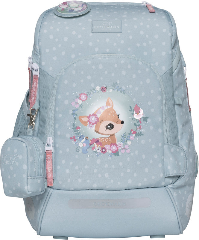 Beckmann Schulrucksack Active Air FLX – Forest Deer Dusty Mint