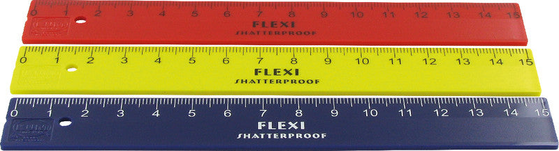 Kum Wandtafel-Lineal 15 cm – Kunststoff, sortiert, flexibel