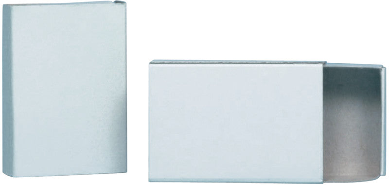 Folia Zündholzschachteln – 10 Stück – weiss – 37 × 10 × 54 mm