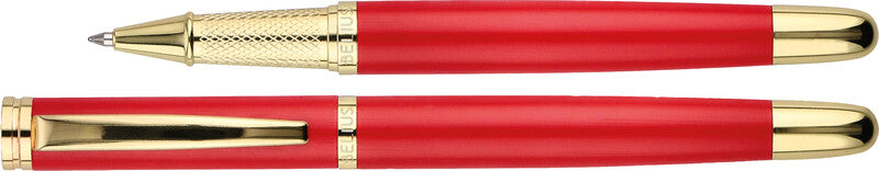 Belius Kugelschreiber – Rot, Aluminium