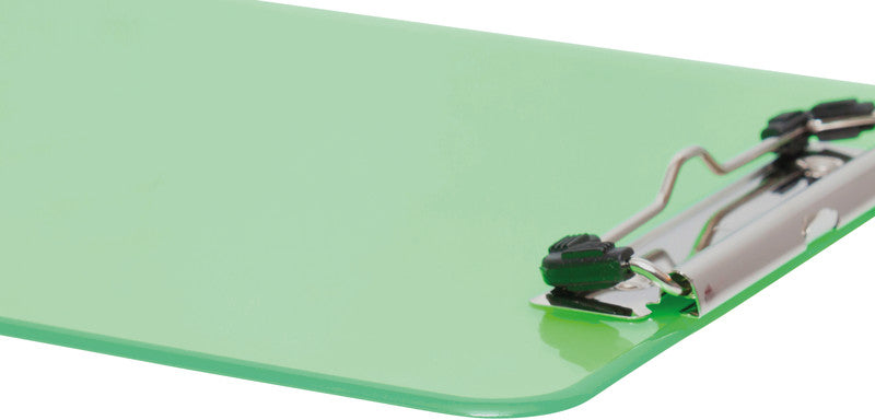 MAUL Klemmbrett A4 – Kunststoff, grün transparent