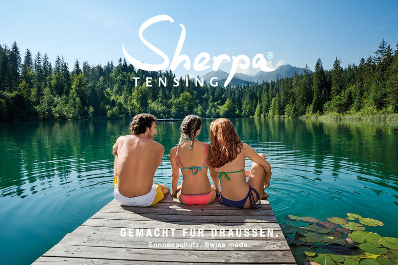 Sherpa TENSING Sonnenmilch – Kunststoff, 175 ml, LSF 50, parfümfrei, hautverträglich