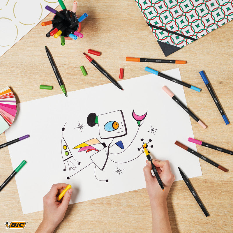 BIC Filzstifte, 6 Farben