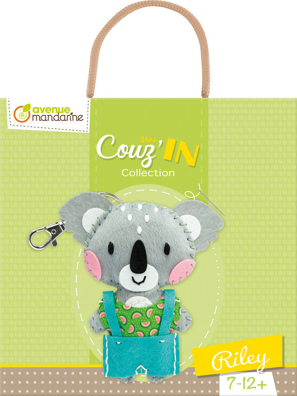 Avenue Mandarine Bastelset Nähen Koala Riley – 7–12 Jahre – 150 × 190 × 30 mm