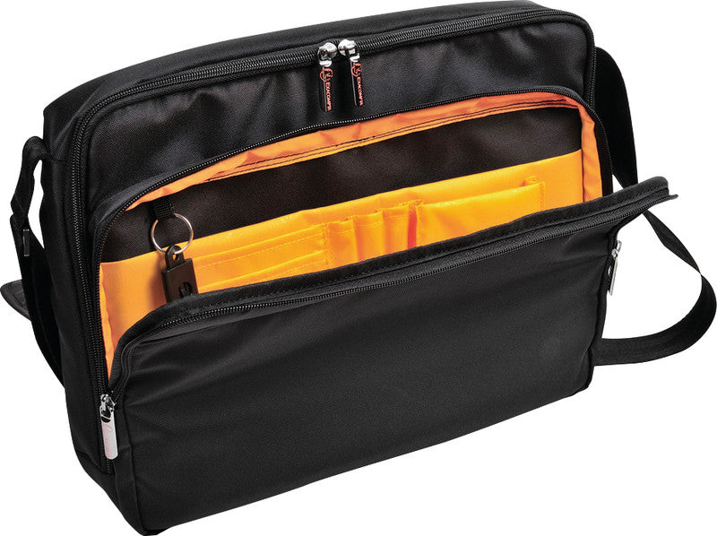 Exacompta 17234E Notebook-Tasche – für Notebooks bis 14", schwarz