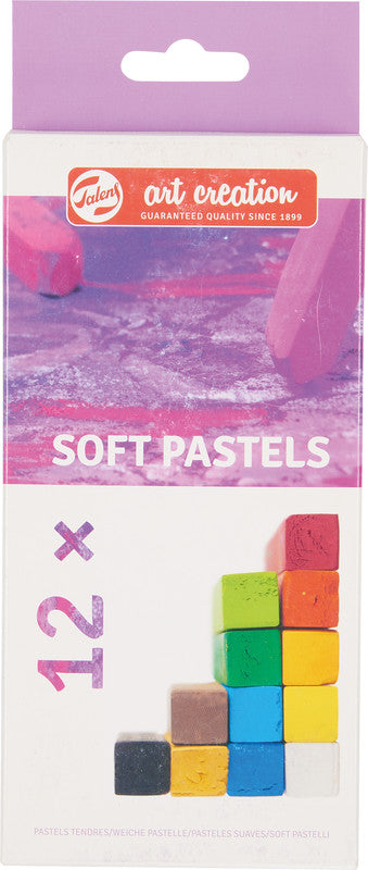 Talens Soft Pastelle – 12 Stk., Kartonetui