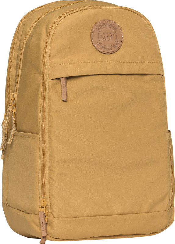 Beckmann Urban Rucksack – Gelb – 30 l – 70% recycelter Anteil