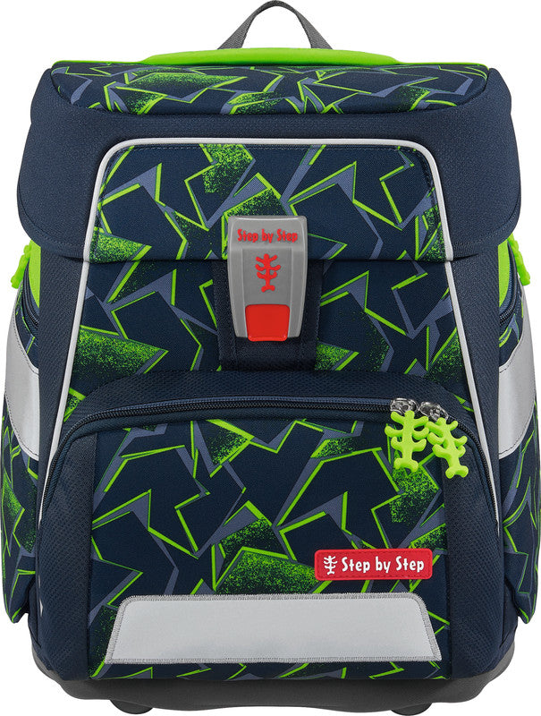 Step by Step Schulrucksack-Set Space – 5-teilig – Wild T-Rex Taro – recycelter Bestandteil