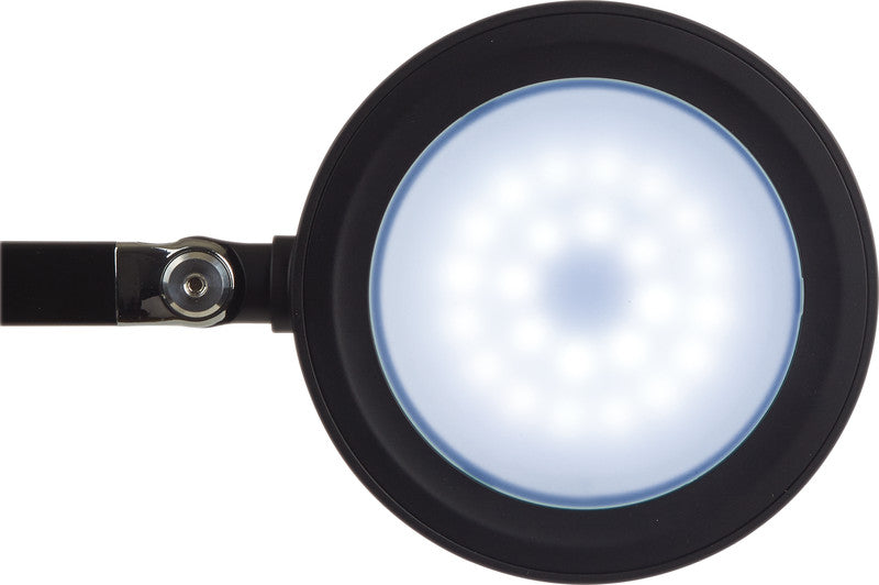 MAUL LED-Tischleuchte Grace – Touchfeld, dreh- und neigbar, dimmbar – 3000–6500 K – 300 lm 6 W – Schwarz