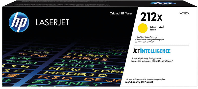 HP Toner 212X – gelb, 10000 Seiten