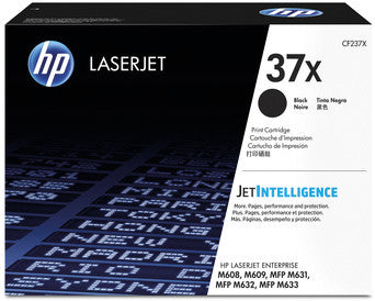 HP Toner 37X – schwarz, 25000 Seiten