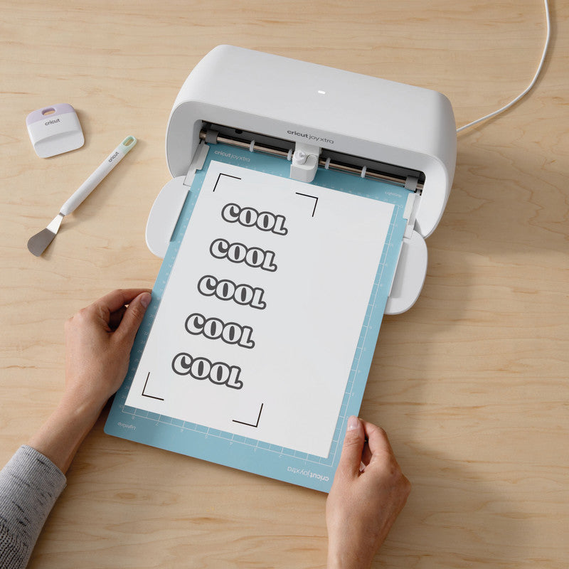 Cricut Spezialfolie – für Cricut Joy Xtra Schneideplotter, Inkjetdrucker, A4 (210 × 297 mm), 12 Blatt