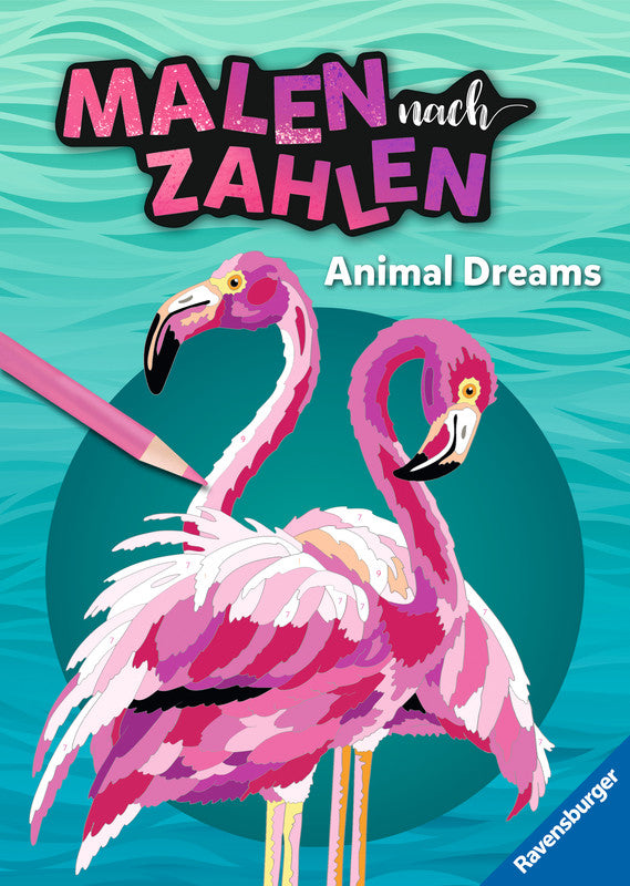 Ravensburger Animal Dreams Malbuch, Karton, 21 × 29,5 cm, Mehrfarbig, ab 9 Jahren