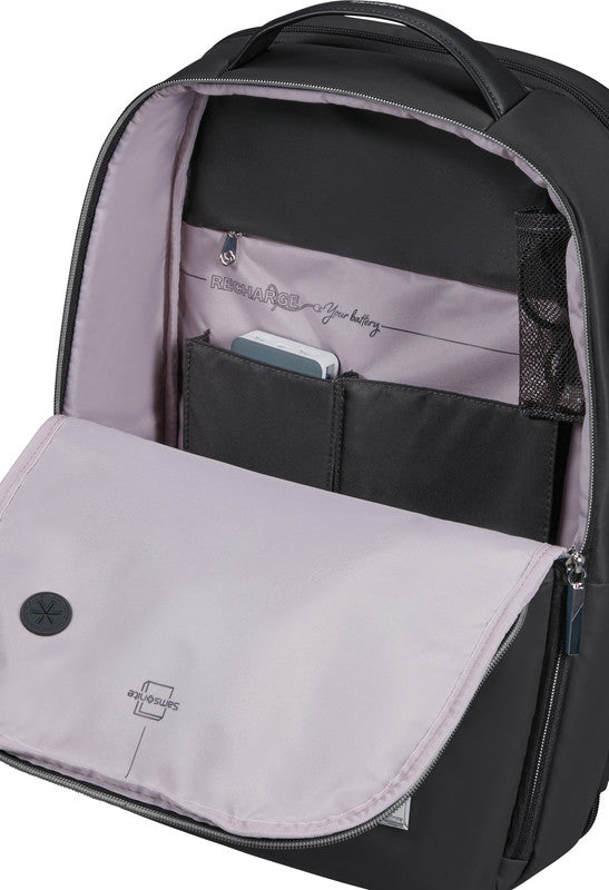 Samsonite Workationist Notebook-Rucksack – 14 l, wasserabweisend, recyceltes PET (rPET)