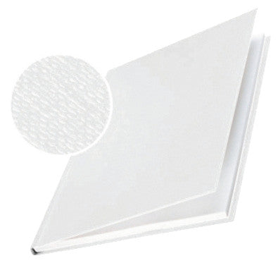 Leitz Buchbindemappen – für A4 – weiss, Leinenüberzug – 10 Stk.