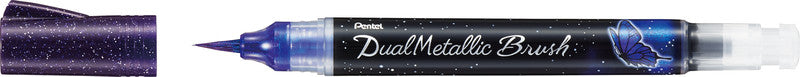 Pentel Filzstifte Dual Metallic Brush, 1 Stk.