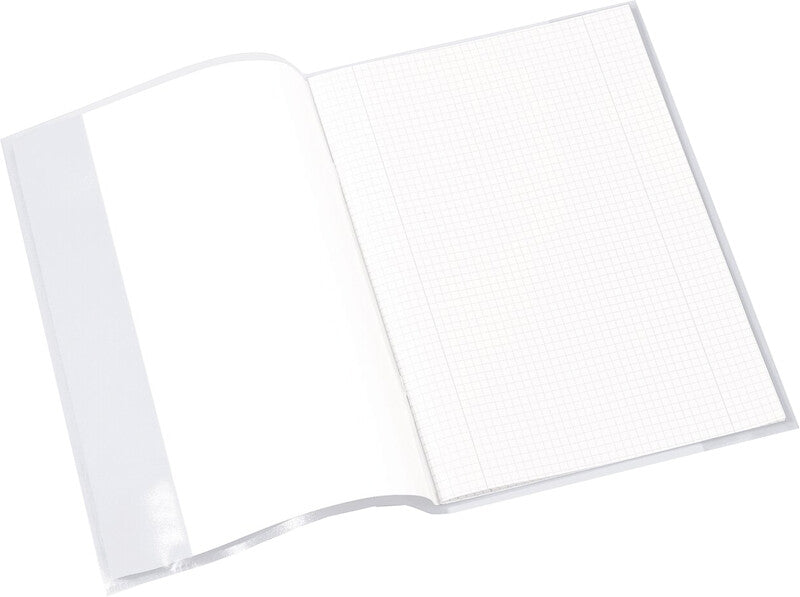 HERMA Heftschoner – Kunststoff, mit Beschriftungsfeld, transparent, 428×306 mm