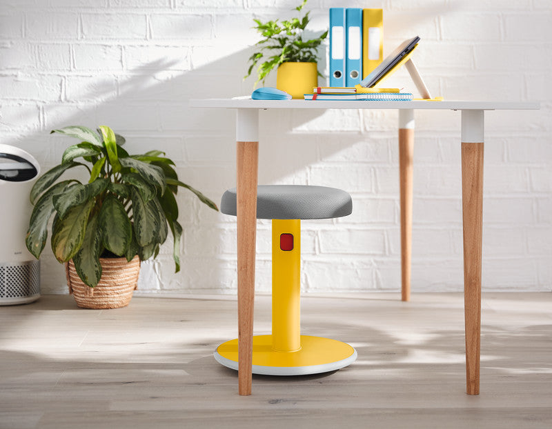 Leitz Hocker Ergo Cosy Active – Sitzhöhe 46–79 cm, 110 kg, grau