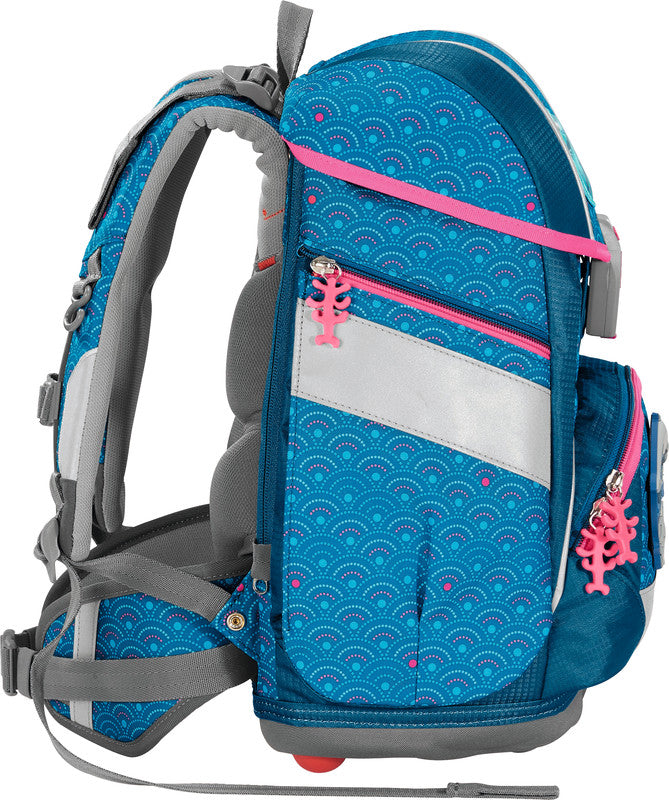 Step by Step Schulrucksack-Set 2in1 Plus – 6-teilig – Dolphin Pippa – recycelter Bestandteil