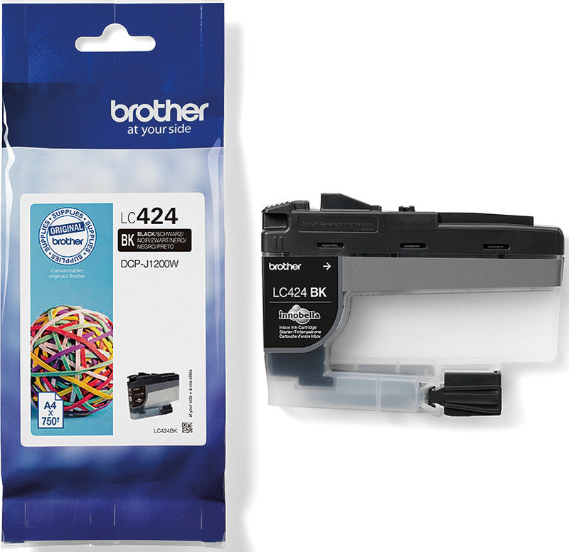 Brother Tintenpatrone, schwarz – für Inkjetdrucker/Multifunktionsgeräte