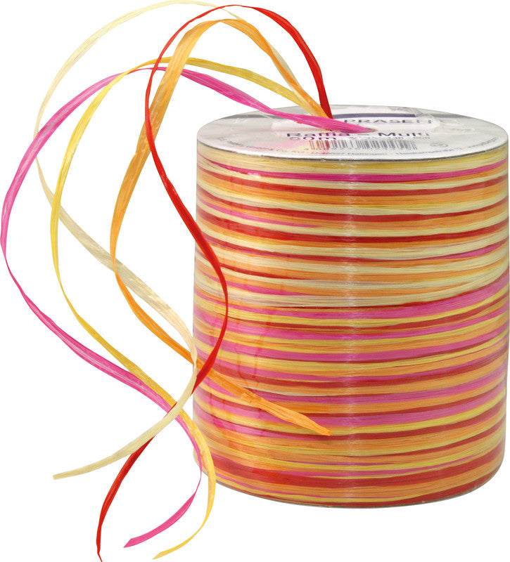 Präsent Bast – mehrfarbig – 50 m, Ø 55 mm