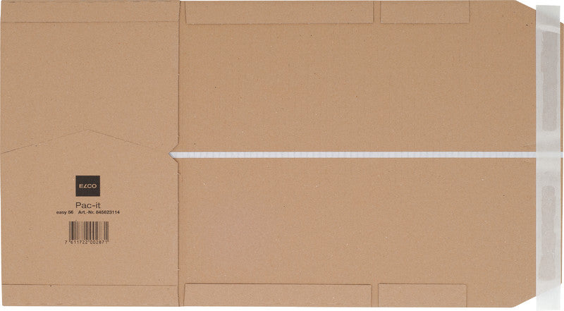 Elco pac-it EASY Versandverpackung, braun – 325 × 194 × 60 mm