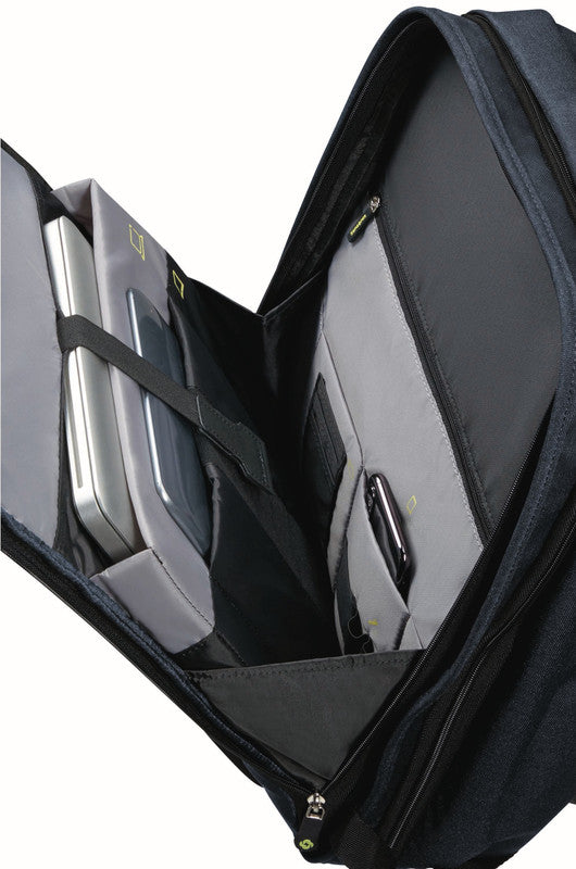 Samsonite Securipak Travel – Notebook-Rucksack – für 15,6" Notebook, 25,5/30 l, Nylon, Blau