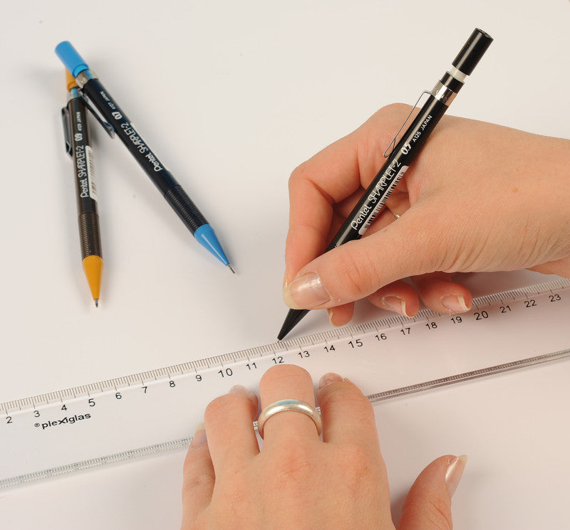 Pentel Druckbleistift – 0,5 mm, starres 2 mm Führungsröhrchen, schwarz