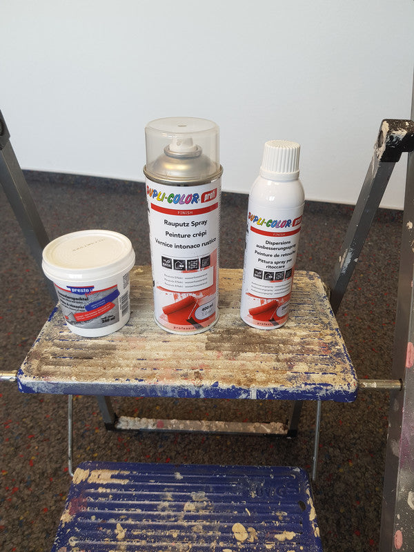 Dupli-color profi Farbspray – weiss, matt, 200 ml, für Innen- & Aussenbereich