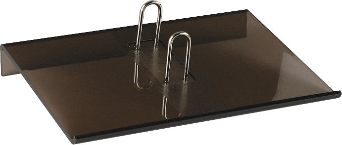 Simplex Kalendersockel – quer, für gelochte Umlegeblöcke 12,5 × 17,5 cm, 2-fach (70 mm)