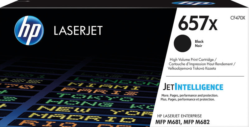 HP Toner 657X – schwarz, 28000 Seiten
