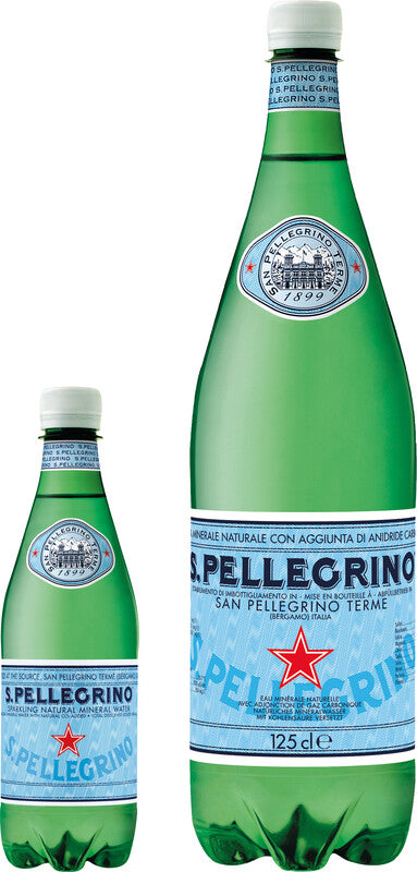 S.Pellegrino Mineralwasser prickelnd – 5 dl