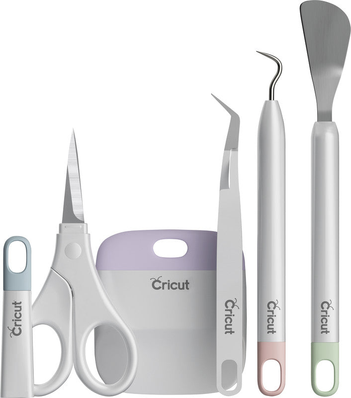 Cricut Werkzeugset Basic – für Cricut Schneideplotter, Mehrfarbig