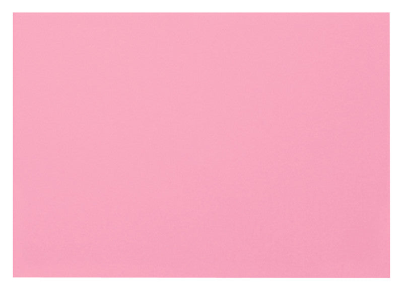 Biella Karteikarte A7 quer, blanko, rosa, 205 g/m², Karteikarton – 100 Stück
