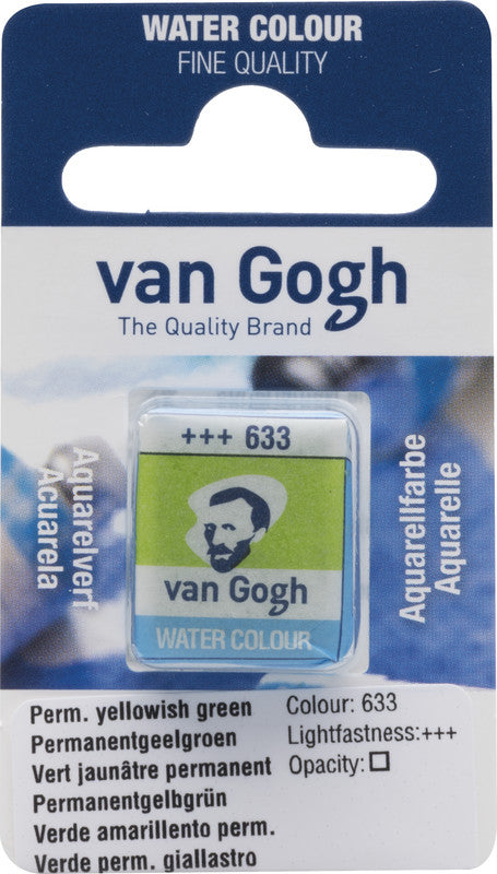 Van Gogh – Aquarellfarben – Permanentgelbgrün