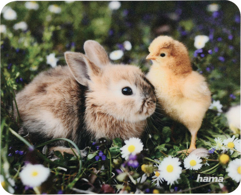 Hama Mausmatte Tiere – 220 × 180 × 1 mm, Mehrfarbig