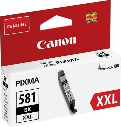 Canon Tintenpatrone CLI-581, Schwarz, 4'590 Seiten – für diverse Modelle