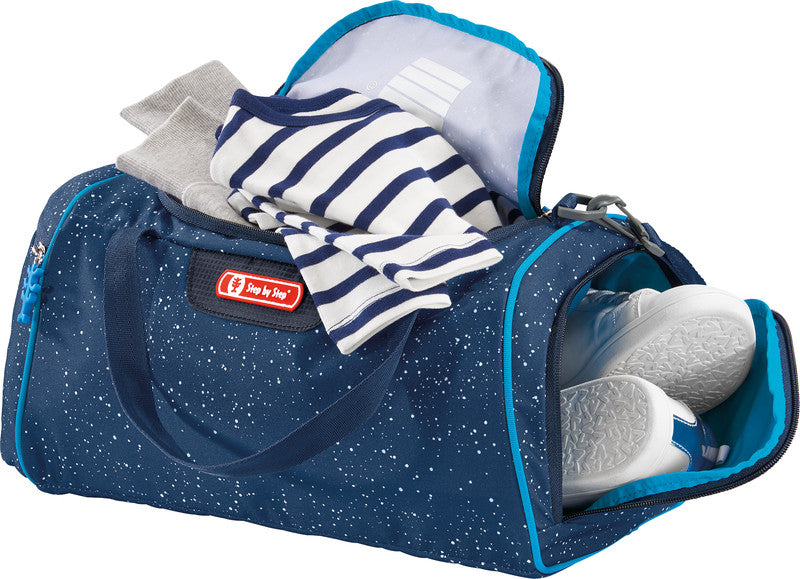 Step by Step Sporttasche – 13 l, Motiv Sky Rocket Rico, mit Schultergurt, wasserabweisend, 38 × 20 × 23 cm