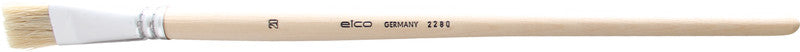 ELCO Pinsel – Birkenholzschaft, Länge 300 mm, Breite 23 mm, flach, Aluminiumzwinge