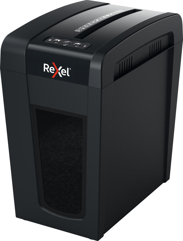 Rexel Secure X10-SL Slimline – Aktenvernichter, DIN P-4, Partikelschnitt 4 × 40 mm, 10 Blatt, 18 l, A4