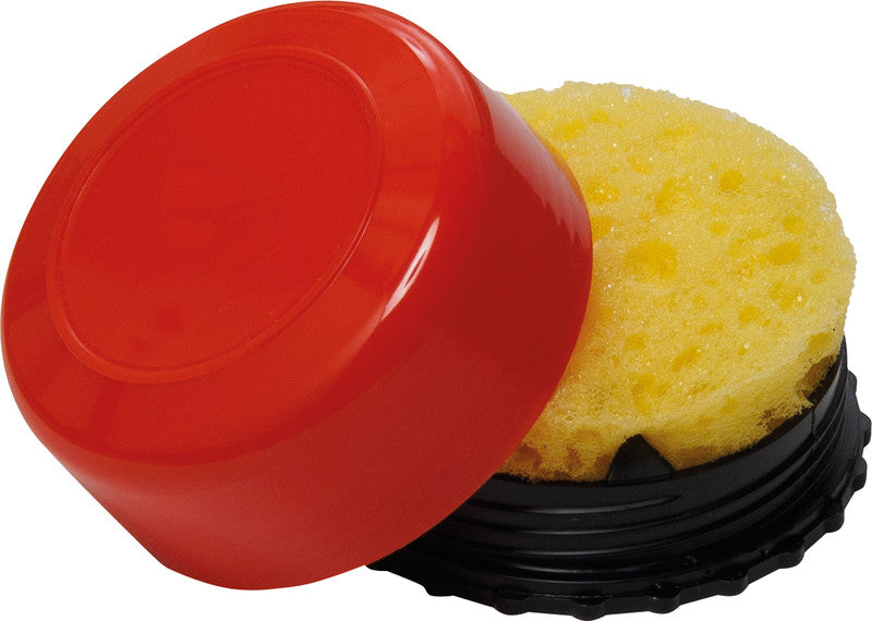 Laufer Anfeuchter – farbig sortiert, Kunststoff, Ø 55 × 28 mm, 1er-Pack, Schraubverschluss