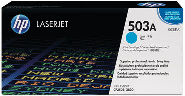 HP Toner 503A – cyan, 6000 Seiten