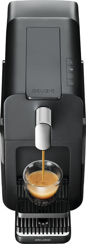 Delizio Brava Kapselmaschine – für Delizio-Kapseln, 1,3 l, Schwarz