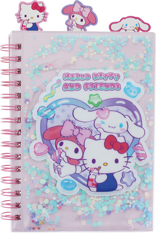 Kitty sweets Spiralbuch – A5 – Liniert – 192 Seiten – Doppelspirale, 3 Trennseiten, Mehrfarbig