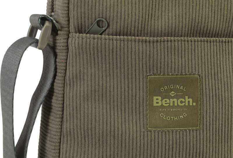 Bench Umhängetasche, 2,5 l, Polyester, Olivgrün, 16 × 21 × 6 cm