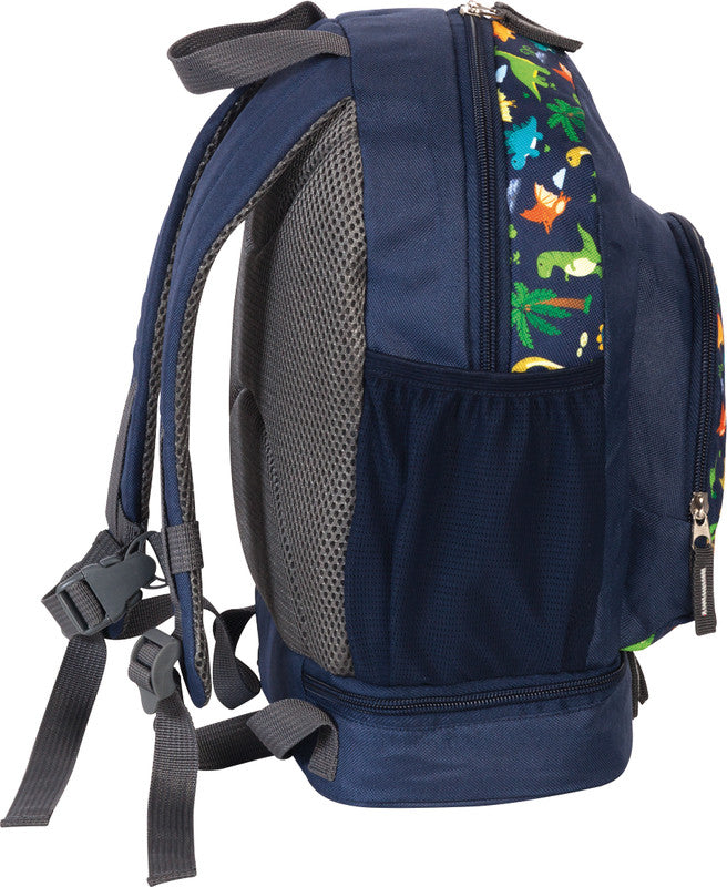 Fabrizio Kindergartenrucksack Junior Active – Dino – Dunkelblau