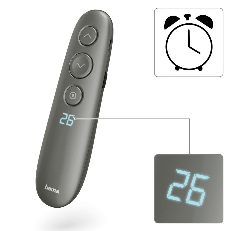 Hama Spot-Pointer – Presenter – Spot-Funktion, Dongle, Reichweite 20 m, für Zoom/Teams/Blue Jeans