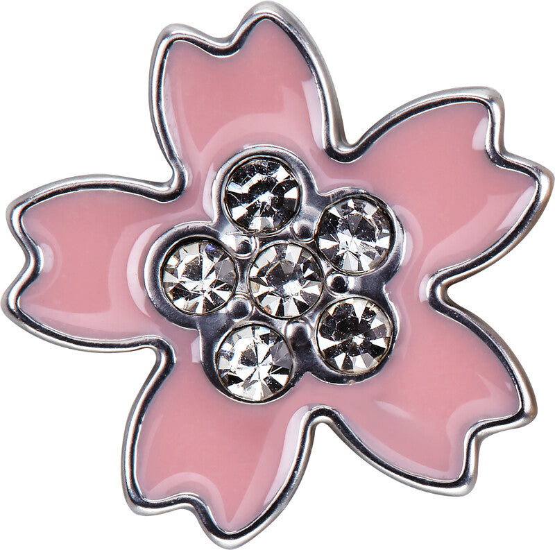 Moleskine Pin Kristallblume Limited Edition Sakura – rosa – 5,4 × 16 mm – Zinklegierung